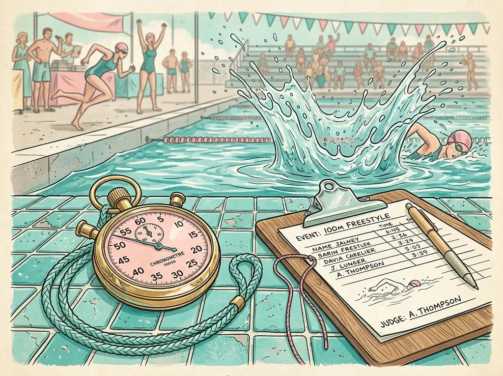 Illustration d'un plongeon parfait, métaphore de notre rigueur analytique
